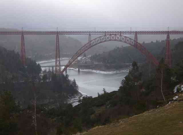  Viaduc de Garabit again .. but in a cold snap!